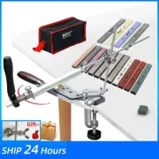 Knife Sharpener Improved Professional Knives Whetstone Grinder Diamond Bars Mult