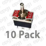 10 PACK - DPDT C/OFF ON/OFF/ON HD TOGGLE SWITCH 20AMP-125V #66-1906-10PK