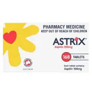 Astrix Aspirin 100mg Tab X 168
