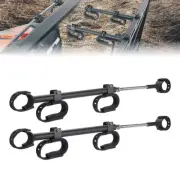 UTV Overhead Roof Tool Rack Holder Bow Rack For Polaris RZR Can Am Pioneer Honda