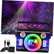 Party Lights Dj Disco Lights LED Disco Ball Light Stage Strobe Lights Metal