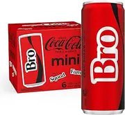 [Coca-Cola] Zero Sugar Soft Drink Mini Can Multipack 6 x 250 ml