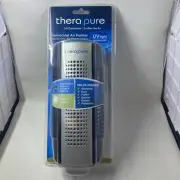 Ionic Pro TPP50BLK Therapure Mini Air Purifier, 1-speed, Black/silver, 5 Sq Ft(M