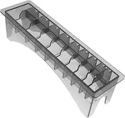 Homoyoyo Hair Tool Storage Organizer Barber Comb Holder Clipper Guard Storage Plastic Guide Comb Box Barber Supplies