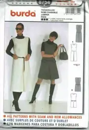 Burda Sewing Pattern 8754 Jumper Misses Size 10-20