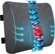 Lumbar Support Pillow for Office Chair Back Support Lumbar Pillow for Car, , Off