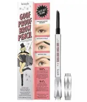 BENEFIT Goof Proof 12Hour Waterproof Blendable Eye Brow Pencil 4 Warm Deep Brown