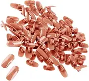 Baluue Re-usable Fake Nails for Nail Art Practice 200pcs Manicure Training Kit