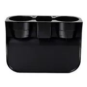 Car Double Cup Holder Seat Storage Box Gap Organize Stand Styling Accessorie New (for: Volvo)