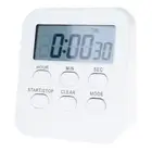 Student Learning Timer with Loud Alarm Clock and LED Display Cooking Stopwatch