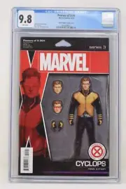 Powers Of X 1 Marvel 2019 CGC 9.8 John Tyler Christopher Action Figure Variant