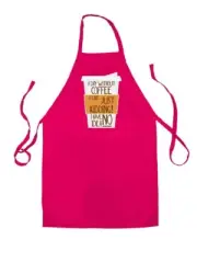 A Day Without Coffee - Unisex Kids Apron - Latte Macchiato Americano Espresso
