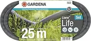 Gardena Liano Life Textile Hose 1/2 inch, 25m: Highly flexible textile garden hose, with PVC inner tube, no kinking, lightweight, weather-resistant (18455-20)