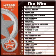 KARAOKE CD+G LEGEND SERIES Vol 37 The Who NEW In Plastic With Print