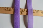 LITE PURPLE HOOK & LOOP SEW-ON TAPES 1 " WIDE BY THE YARD
