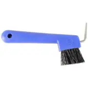 Hoof Pick W/Brush 7 Inches; Blue by Partrade