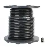 Schieffer 3/8" x 250' 4000 PSI Thermoplastic Sewer Jetter Hose & 4.5 Nozzle