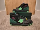Size 10 - New Balance Natas Kuapas x Numeric 480 High Black Lime Green