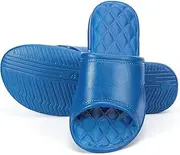 [Happy Lily] Women/Men's Slip On Slippers Non-Slip Shower Sandals House Mule Soft Foams Sole Pool Shoes Bathroom Slide Water Shoes