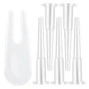 Aster Yoga Ball Plug Fitness Exercise Ball Air Stopper Plug Pin Adapter Kit, ...