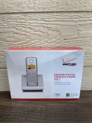 Verizon 100-1 Silver Cordless DECT 6.0 Phone New
