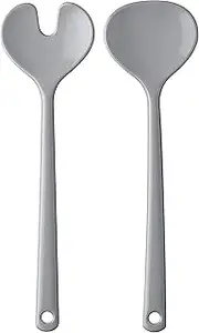 [Mepal] Rosti 102058043400 Salad Server Sets, Melamine, Grey, 20 x 20 x 30 cm