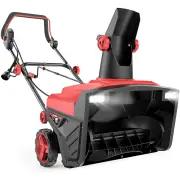 [USA Direct]ECOMAX ELG10 Electric Snow Thrower Powerful Performance 780lbs Snow Per Minute 30 Feet Throwing Distance LED
