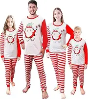 [LOLPIP] Matching Family Christmas Pajamas Xmas PJS Set Boys Girls Sleepwear Dad Mom 100% Cotton Pyjama Clothes