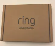 Ring Video Doorbell Satin Nickel and Ring Chime NEW! missing level and drill bit
