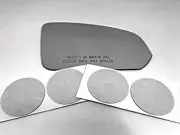 Fits 17-19 S90 Passenger Convex Mirror Glass Lens Only w/Adhesive No Rear Mount (for: Volvo)