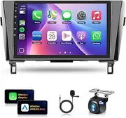 [4+64G]-8Core for Nissan Rogue X-Trail Qashqai 2014-2018 Android13 Car Stereo Wireless Carplay Android Auto, 10.1” HD 1280*720P IPS Touchscreen Radio GPS WiFi DSP 32EQ Bluetooth 5.0 SWC+Backup Camera