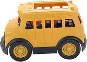 ERINGOGO Funny Boy Girl Car Model Toy Simulated School Bus Plaything for Boys Girls Educational Enlightenment Vehicle Safe Smooth Design for Birthdays Holidays