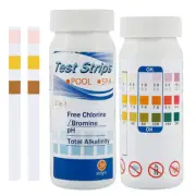 100Pcs Chlorine Dip ph Test Strips Hot Tub Swimming Pool PH Tester Paper Water≠દ