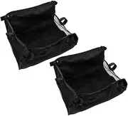 UPKOCH 2pcs Stroller Organizer Basket Pram Bottom Storage Container Mesh Cargo Net for Gear Easy Install Stroller Accessories for Moms