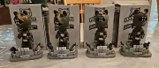 4 PENN STATE 2002 Nittany Lion McDonalds BOXED Bobblehead Lot FOOTBALL IS COMING