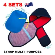 4x Hot/Cold Gel Knee Gel packs Direct Ice Pack with Wrap Knee Pain Relief AU