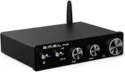 S.M.S.L A12 Bluetooth 5.0 Stereo Audio Amplifier, Mini HiFi Class D Integrated 2 Channel Power Amp for Home Speakers with Bass and Treble Control 80Wx2 Infineon's MA12070