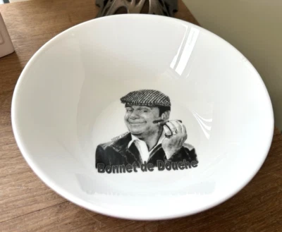 ONLY FOOLS AND HORSES David Jason DEREK TROTTER white CEREAL BOWL side salad