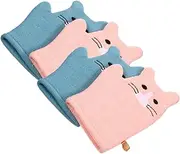 MOTHNUR 2 Pairs Bath Gloves Bathing Mitts Skin Scrubbing Gloves Shower Mittens Girl Exfoliating Gloves Bath Mitts Bathing Gloves Exfoliating Mitten Shower Supplies Shower Gloves