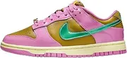 [Nike] Dunk Low x Parris Goebel, Playful Pink/Bronzine/Clear Jade, 8 US (FN2721 600)