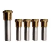 Zinc Anode Kit Replaces Yanmar 119773-92600 for 6LY and some 4LHA, 6LP Engines