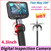 RALCAM H408B Industrial Endoscope Inspection Camera 4.3" IPS Borescope Camera