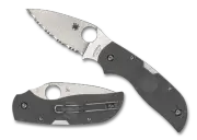 Spyderco Knives Chaparral C152SGY Gray FRN CTS-XHP Stainless Pocket Knife