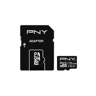 PNY 必恩威 MICRO SDHC U1 128G + 轉卡