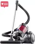 2400W Cylinder Vacuum Cleaner, Bagless Cyclonic HEPA Filter 3L Dust Bin Powerful