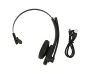 Single Ear Headset Bluetooth Telephone Headset for Laptop Mobile Phone Tablet