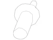 Genuine Kia Bulb Socket 92161-B0000 (for: Kia)