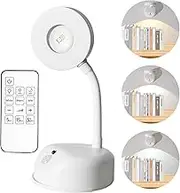 Picture Lights for Wall Battery Operated Art Lighting for Paintings Wireless Rechargeable Gallery Wall Light (White-1pc)