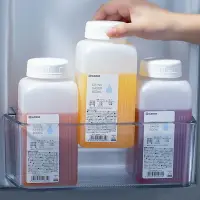 在飛比找樂天市場購物網優惠-進口液體儲存瓶果汁飲料儲存容器冰箱涼冷水壺牛奶分裝密封罐