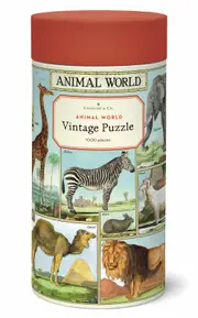 Cavallini - Animal World Puzzle 1000pc